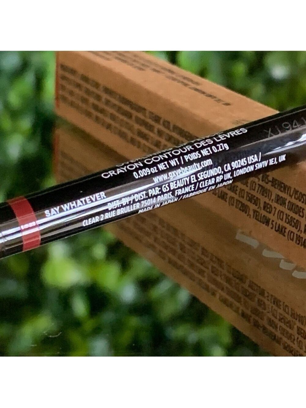 GXVE Pout to Get Real SAY WHATEVER Overlining Lip Liner | NEW | Matte | Clean - Picture 10 of 15